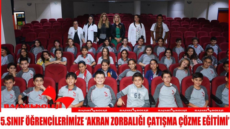 5.SINIF ÖĞRENCİLERİMİZE ‘AKRAN ZORBALIĞI ÇATIŞMA ÇÖZME EĞİTİMİ!