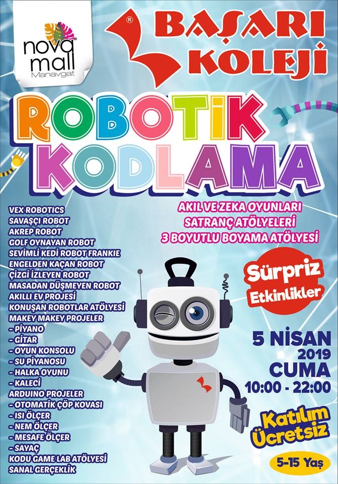 BAŞARI KOLEJİ ROBOTİK KULÜBÜ GURURLA SUNAR!