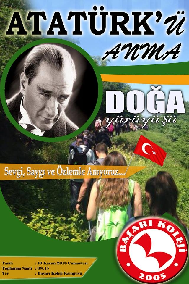 BAŞARI KOLEJİ’NDEN ‘10 KASIM ATATÜRK’Ü ANMA DOĞA YÜRÜYÜŞÜ