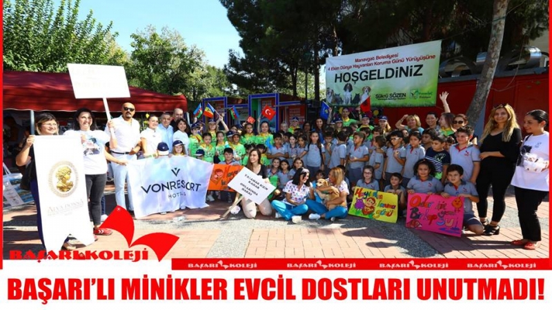 BAŞARI’LI MİNİKLER EVCİL DOSTLARI UNUTMADI!