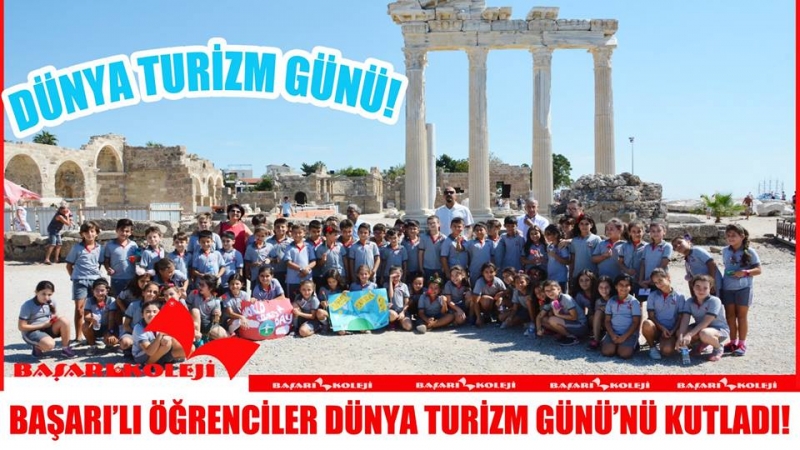 BAŞARI’LI ÖĞRENCİLER DÜNYA TURİZM GÜNÜ’NÜ KUTLADI!