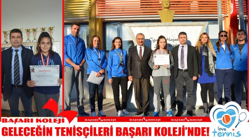 GELECEĞİN TENİSÇİLERİ BAŞARI KOLEJİ’NDE!