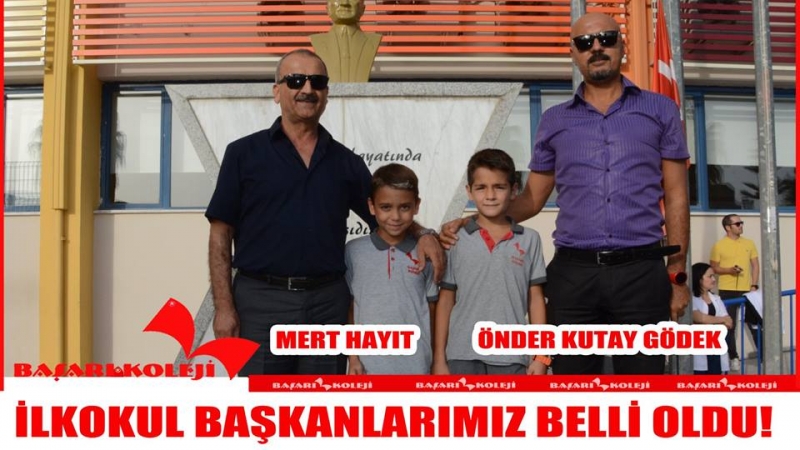 İLKOKUL BAŞKANLARIMIZ BELLİ OLDU!