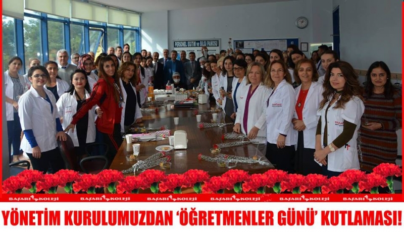 YÖNETİM KURULUMUZDAN ‘ÖĞRETMENLER GÜNÜ’ KUTLAMASI!